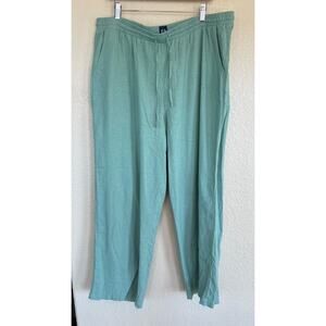 GAP Wide Leg Pants Mint Green